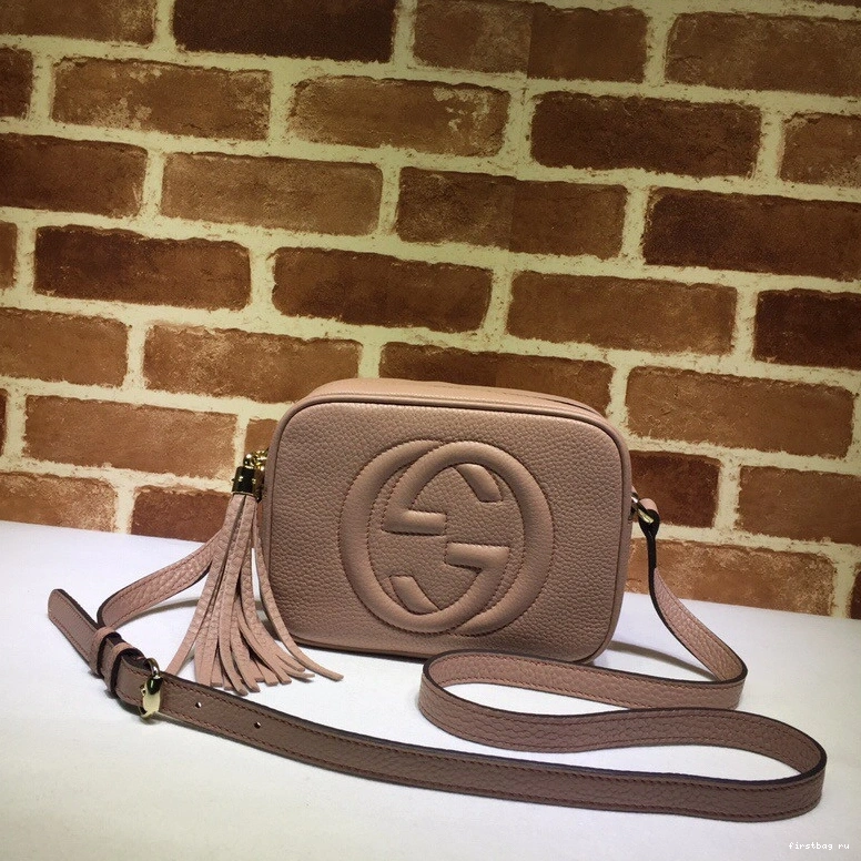 First bag ru leather Soho bag disco GUCCI small 0817